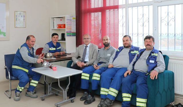 Yozgat'ta Başkan İşçileri Yalnız Bırakmadı