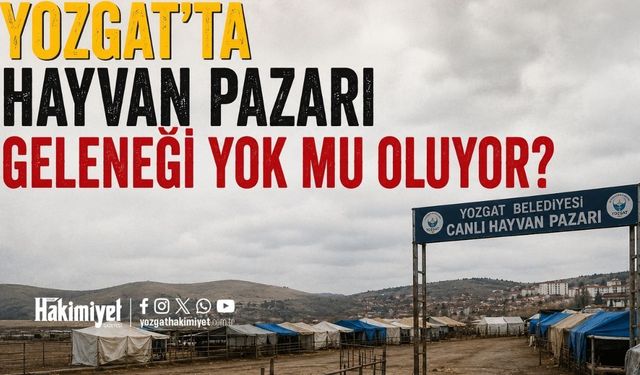 Yozgat'ta Hayvan Pazarı Geleneği Yok mu Oluyor?