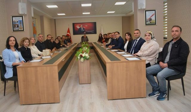 Yozgat'ta Öğretmenlere Başarı Belgeleri Takdim Edildi