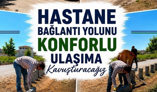 Boğazlıyan’da Hastane Bağlantı Yolunda Kapsamlı Yenileme Çalışması