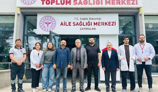 Çayıralan'da Sağlık Konuşuldu, Tesisler Yerinde İncelendi