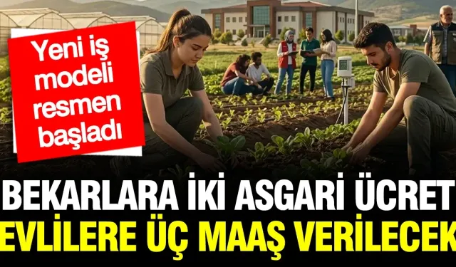 Bekara İki, Evliye Üç Asgari Ücret: Devlet Destekli Yeni Tarım Modeli Hayata Geçti