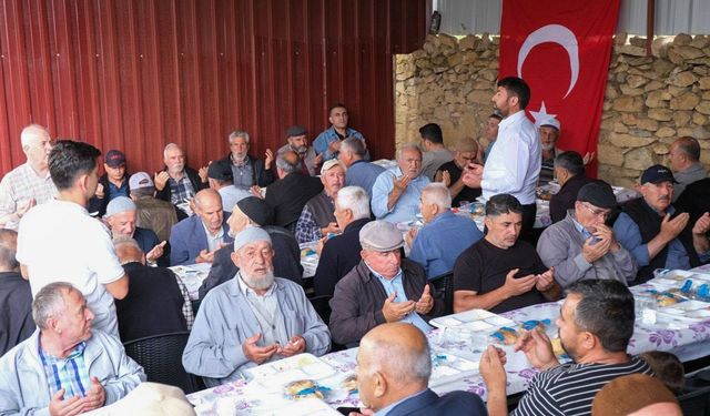 Sorgun'da Şehit Mehmet Meral İçin Hayır Yemeği Düzenlendi