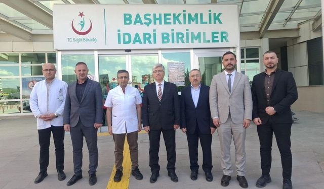 Yozgat İl Sağlık Müdürü Sorgun Devlet Hastanesi’nde İncelemelerde Bulundu
