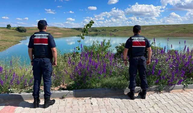 Yozgat Jandarmasından Boğazlıyan Göletinde Güvenlik Denetimi