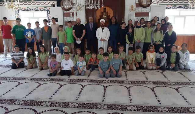Yozgat Kadışehri'nde Çocuklar Camiyle Buluştu