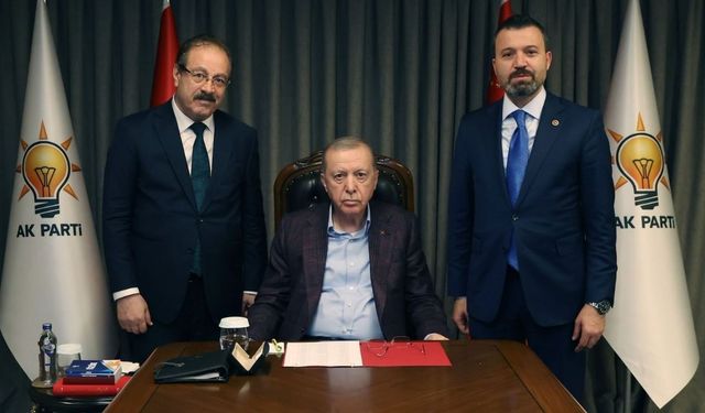 Yozgat'ın Vekilleri Cumhurbaşkanı Erdoğan'a Rapor Sundu