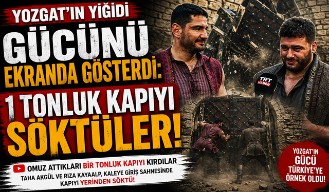 Yozgat'ın Yiğidi Gücünü Ekranda Gösterdi: 1 Tonluk Kapıyı Söktüler