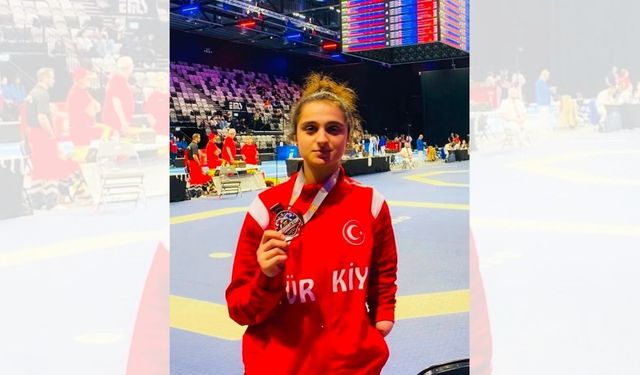 Yozgatlı Milli Sporcu Tuana Çelik Dünya Üçüncüsü Oldu!