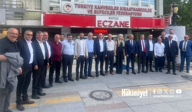 Yozgatlı Oda Başkanları Ankara'da Bir Araya Geldi