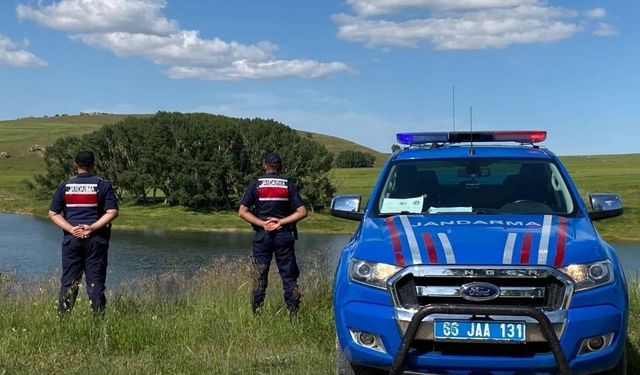 Yozgat'ta Gölet ve Barajlarda Jandarma Denetimi