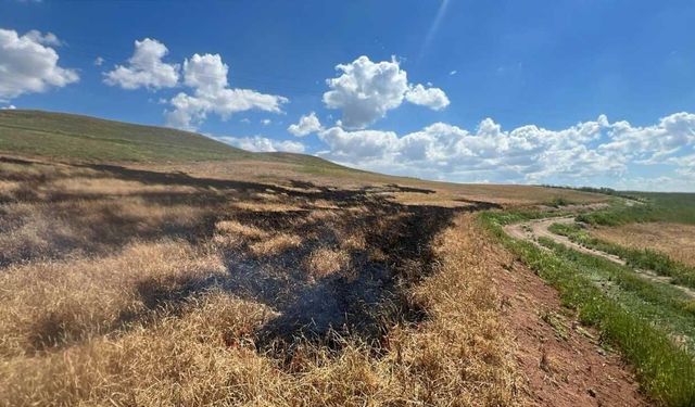 Yozgat’ta Jandarma Devriyesine Yakalandı! Tam 5 Dönümü Ateşe Veren Şahsa Şok İşlem