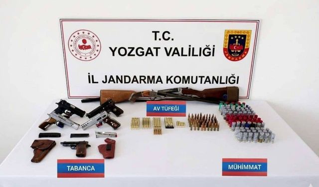 Yozgat’ta Şafak Operasyonu! Cephanelik Gibi Evler Ortaya Çıktı