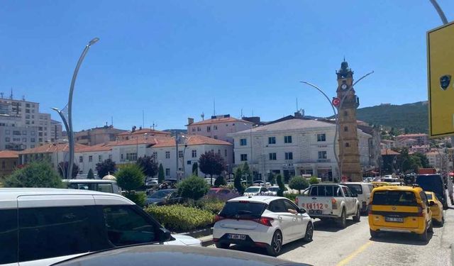 Yozgat'ta şehir içi trafik yükü her geçen gün artıyor