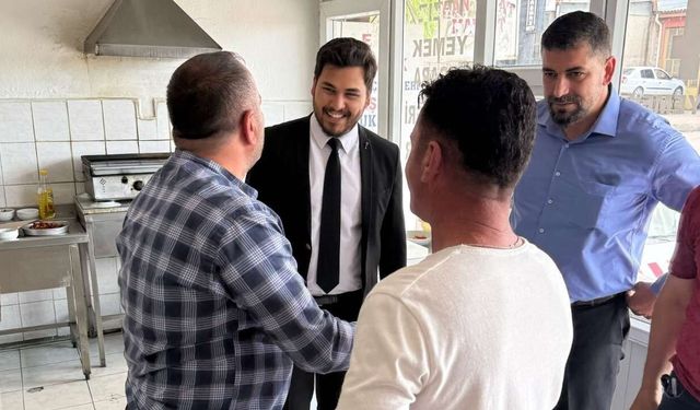 Anahtar Parti'den Yozgat Sanayi Sitesi'ne Dikkat Çeken Ziyaret