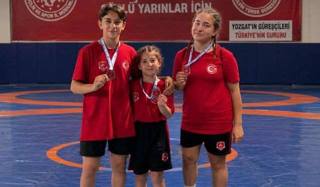Ankara'dan Yozgat'a 3 Madalya Döndüler