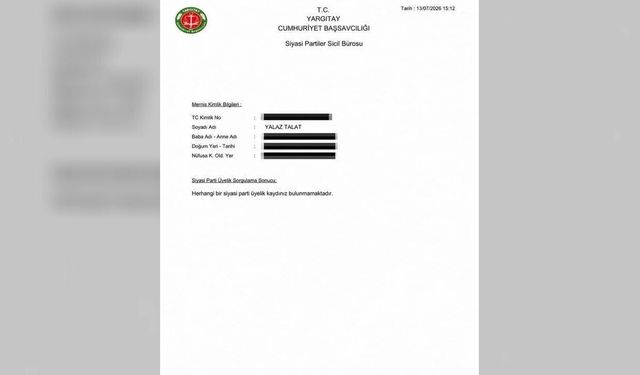 CHP'den Alınan Talat Yalaz Sessizliğini Bozdu: Paylaştığı Belge ve O Sözler Dikkat Çekti