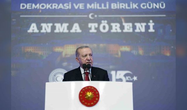 Cumhurbaşkanı Erdoğan'dan 15 Temmuz mesajı: “FETÖ tehdidi hâlâ devam ediyor”