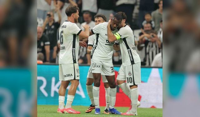 Orkun'un şık golüyle avantaj Beşiktaş'ta: Midtjylland karşısında ilk yarı 1-0