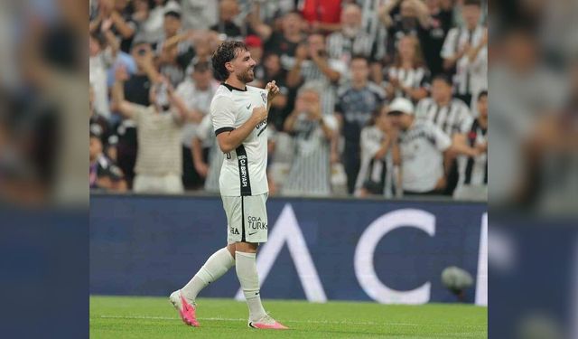 Beşiktaş Avrupa'ya galibiyetle başladı: Orkun Kökçü'den Midtjylland'a bir gol yetti