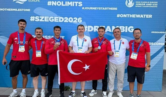 Resul Aydın'dan tarihi gümüş: Türkiye kano tarihinde bir ilk