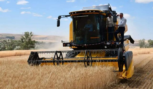 Sorgun'da Buğday Hasadı Dualarla Başladı