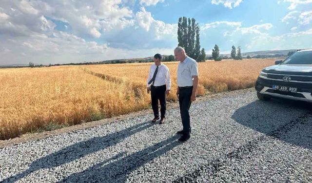 Sorgun'un Köy Yolları Asfaltlanıyor