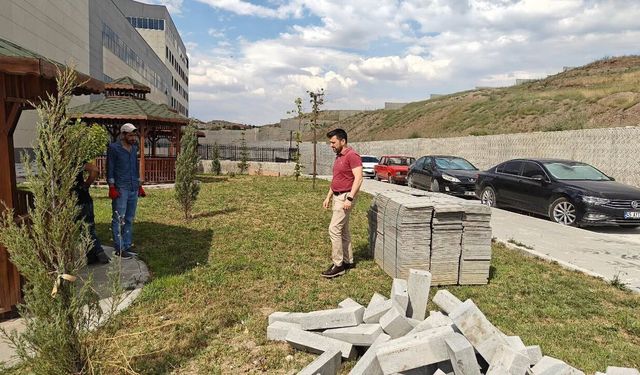 Yerköy Devlet Hastanesi Çevresi Değişiyor