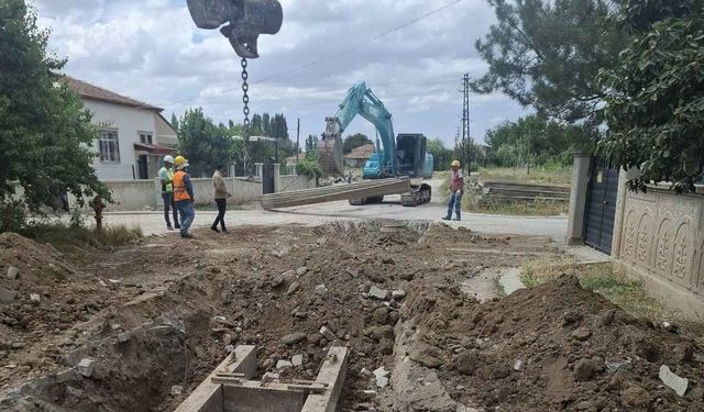 Yerköy'de Altyapı Çalışmaları Hız Kesmeden Devam Ediyor