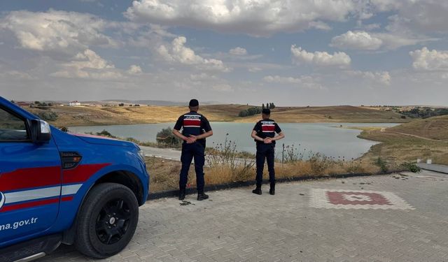Yozgat Boğazlıyan'da Gölet ve Barajlarda Jandarmadan Güvenlik Denetimi
