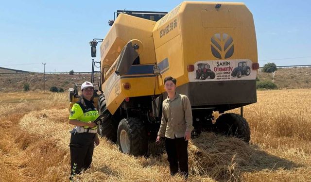 Yozgat Hasat Sezonunda Trafik Alarmı: Jandarmadan Kesintisiz Uygulama