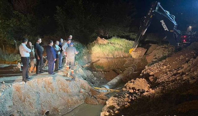 Yozgat Yerköy'de Yoğun Mesai İle Sorun Çözüldü