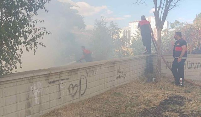Yozgat'ta Bir Anda Alevler Yükseldi, Bölgeye Ekipler Sevk Edildi