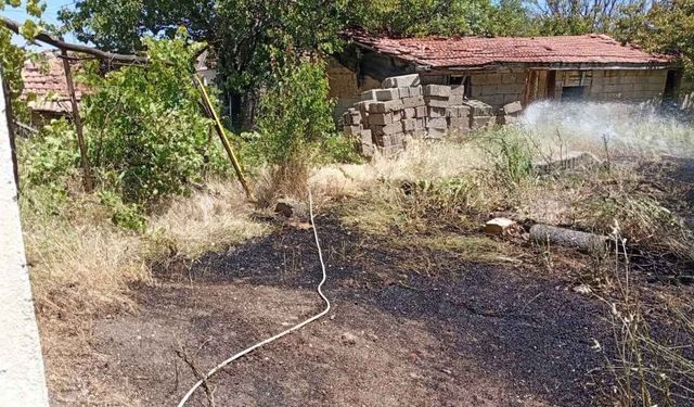 Yozgat'ta Çıkan Yangın Korkuttu!