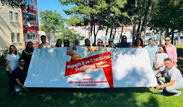 Yozgat'ta Hepatit İçin Farkındalık Etkinliği!