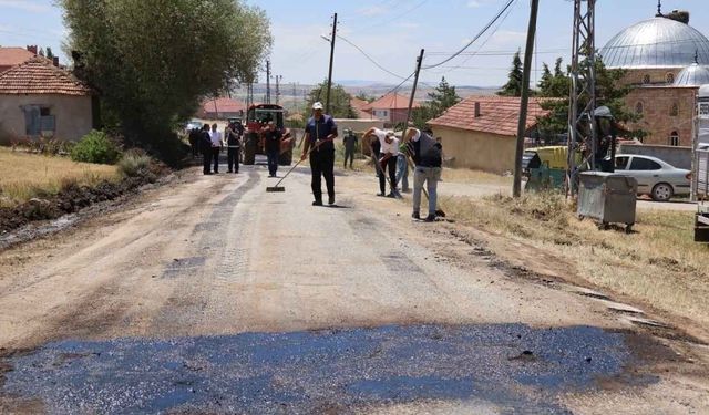 Yozgat'ta Yol Hamlesi! Saraykent'te Asfalt Çalışmaları Hız Kesmiyor