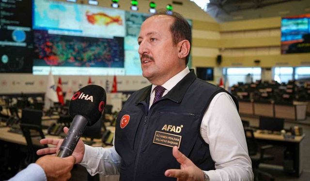 AFAD Başkanı Pehlivan: "150 binin üzerinde kameraya bağlanabiliyoruz"