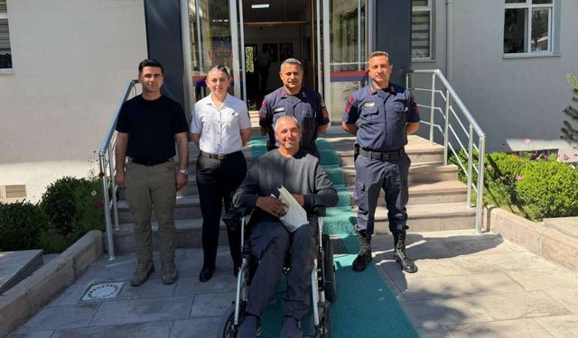 Engelli Vatandaşın Tek İsteği Türk Bayrağıydı! Yozgat Jandarması Hemen Harekete Geçti