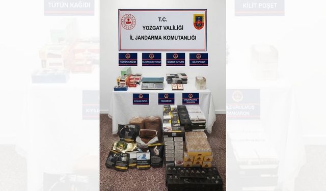 Kargoyla Getirip Satıyordu! Yozgat’ta Kaçak Tütün Operasyonu