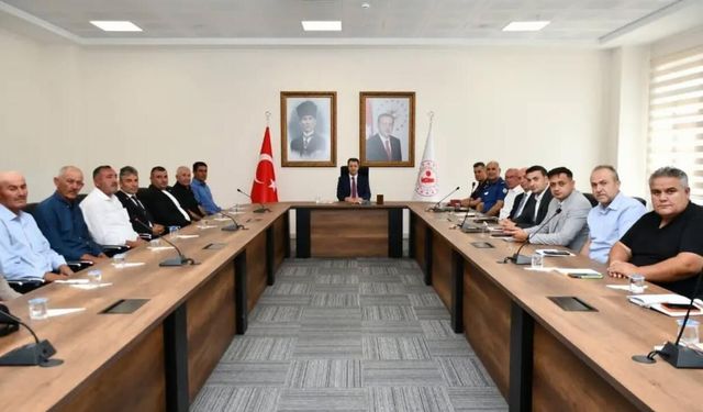 Sorgun Kaymakamı Abdurrezzak Canpolat Köy Muhtarlarıyla Bir Araya Geldi!