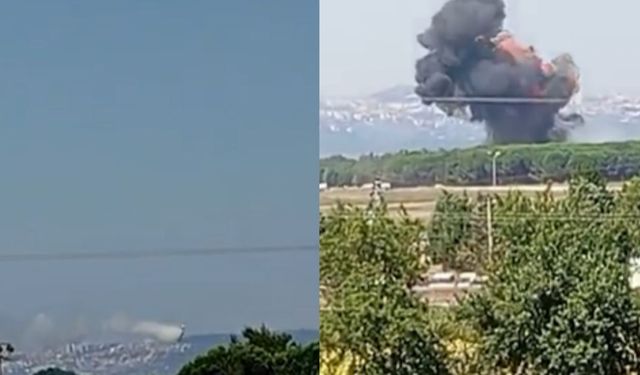 Yalova’da Askeri Eğitim Uçağı Düştü! İşte İlk Bilgiler