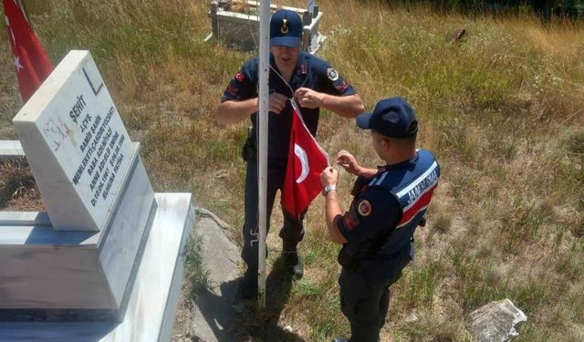 Yozgat Jandarmasından Vefa Örneği: Aziz Hatıralara Saygı Duruşu!