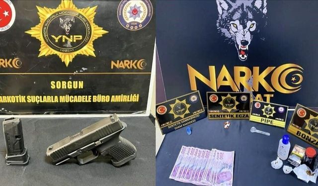 Yozgat'ta uyuşturucu operasyonu: 126 gram sentetik kannabinoid ele geçirildi, 1 tutuklama
