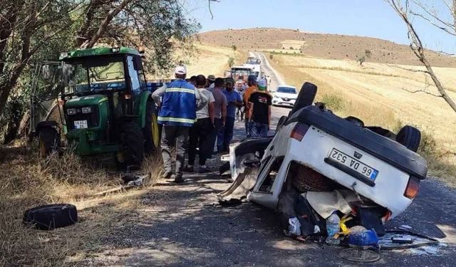 Yozgat'ta İki Köy Arasında Trafik Kazası: 1 Kişi Yaralandı