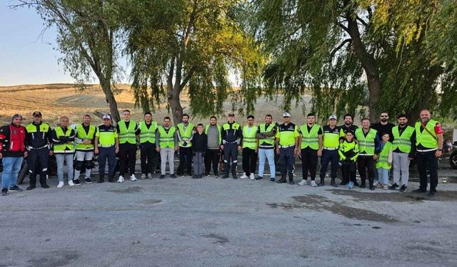 Yozgat'ta Jandarma Dağıttı, Motosikletliler Memnun Kaldı