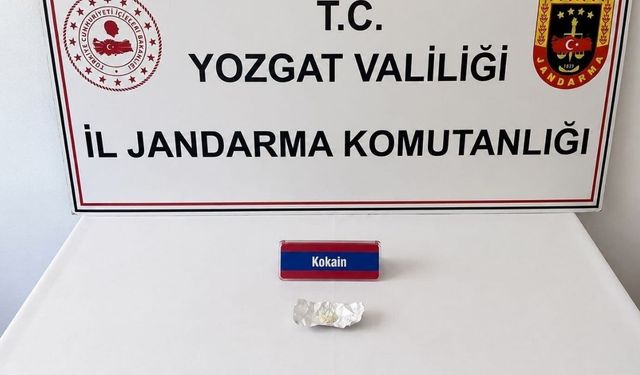 Yozgat'ta Kokain Yakalandı