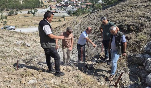 Yozgat'ta Tedbiri  Elden Bırakmayan Ekip Kadışehri'nde İncelemede Bulundu