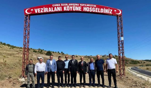 Akdağmadeni Kaymakamı Cafer Kaymakçı Veziralan Köyü’nde İncelemelerde Bulundu