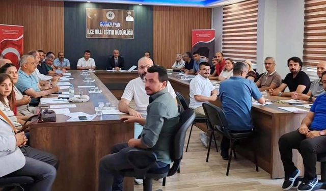 Boğazlıyan’da Yeni Eğitim Yılı İçin Yol Haritası Belirlendi