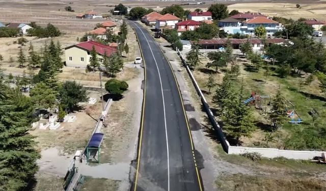 Yozgat’ta 3 Köyü Birbirine Bağlayan 7 Kilometrelik BSK Asfalt Yol Tamamlandı
